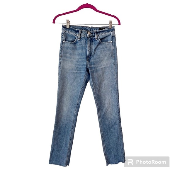 rag & bone Ankle Cigarette Jeans Farrah Wash Size 23 - Picture 1 of 13